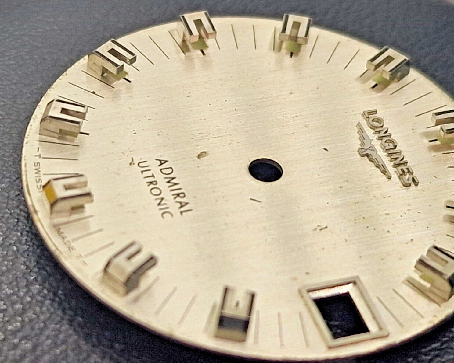 Longines Admiral Ultronic quadrante originale vintage D28.5mm swiss made