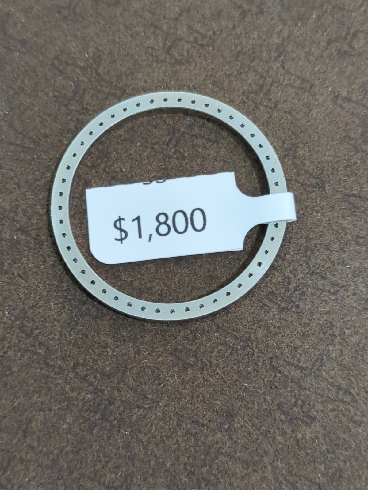 Custom Diamond Bezel 1.25Cts. In Stainless Steel For 36MM MENS Rolex Datejust…