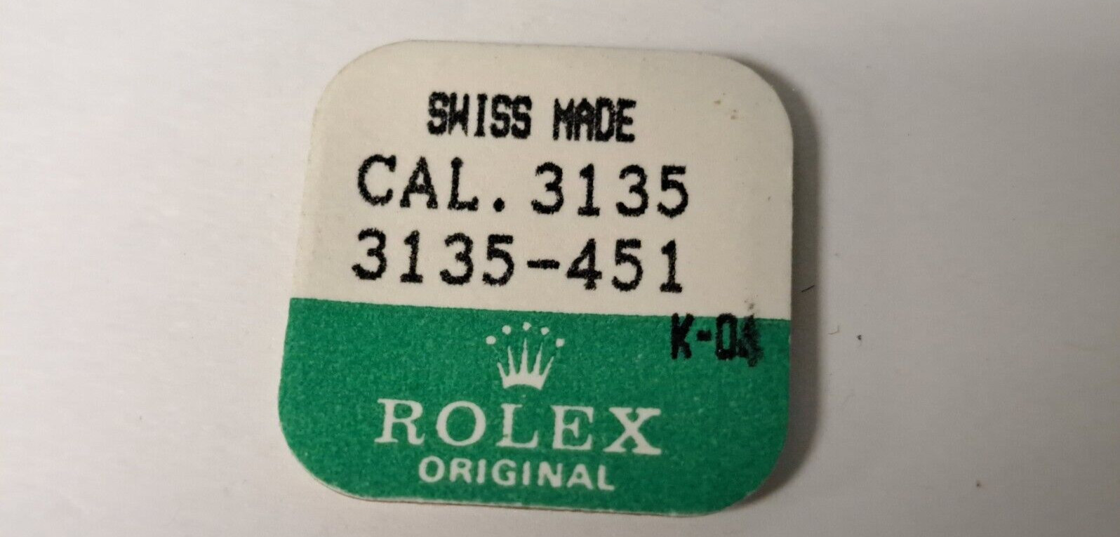 Genuine Rolex Calibre 3135 451 Bridle for Stud Support 3135 451 – New Sealed Pac