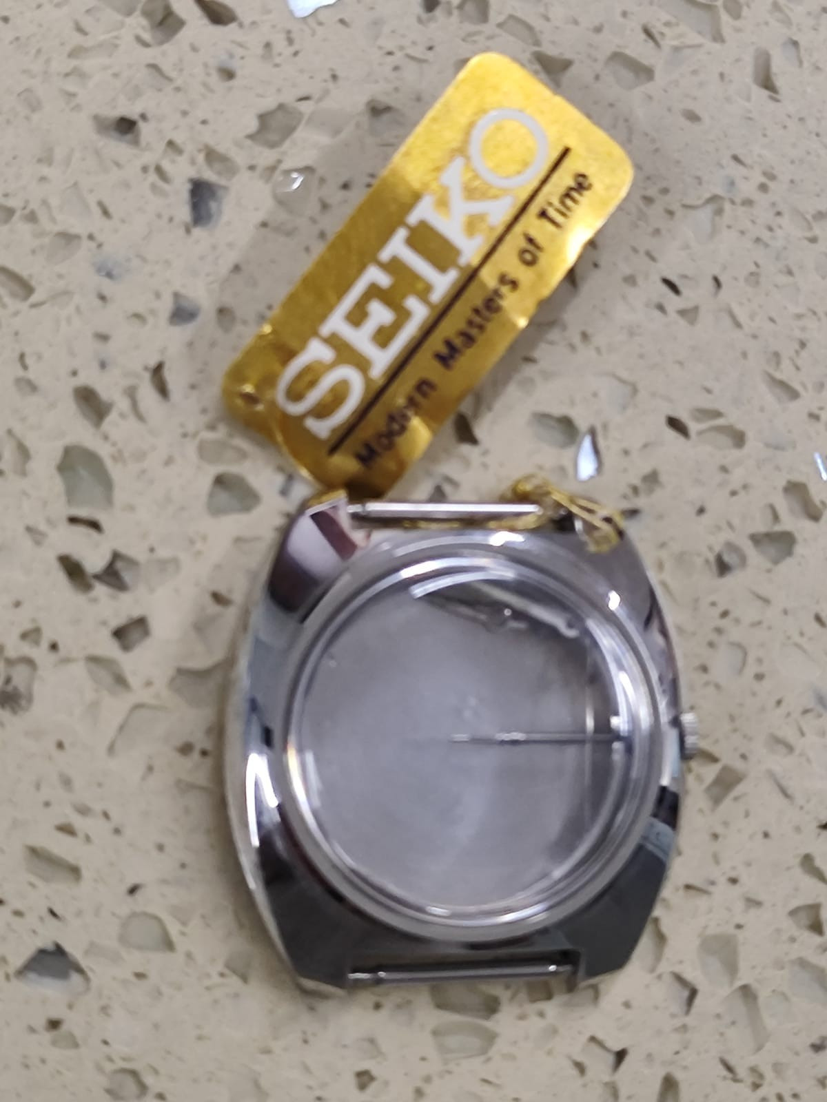 Seiko 7006-7000 Part CASE & Hands & crown Japan – sample NOS 1979