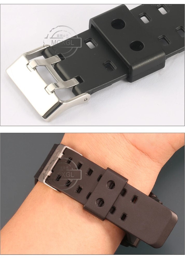 Resin keeper loop Replacement for Casio g-shock watch band holder ring Strap Act