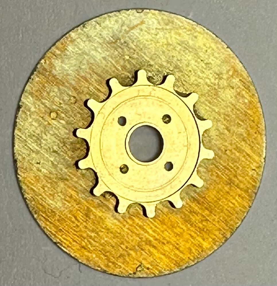 DAY INDICATOR DISC @ 6 Movement Fit ETA 2824/2836 Watch Part