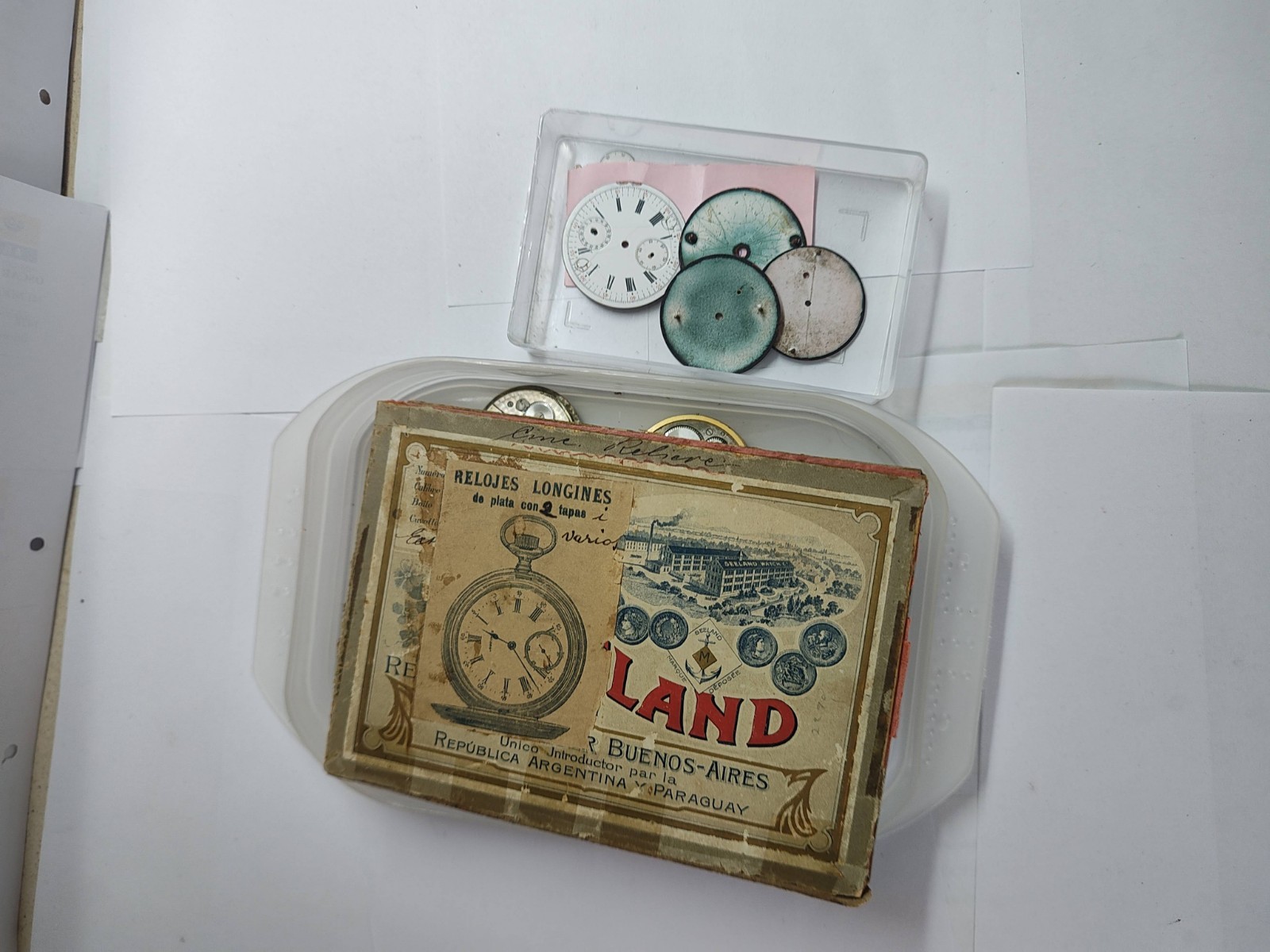 Vintage Lot of Antique Swiss Pocket Watch Movements & Dials – Wilka, cronometre
