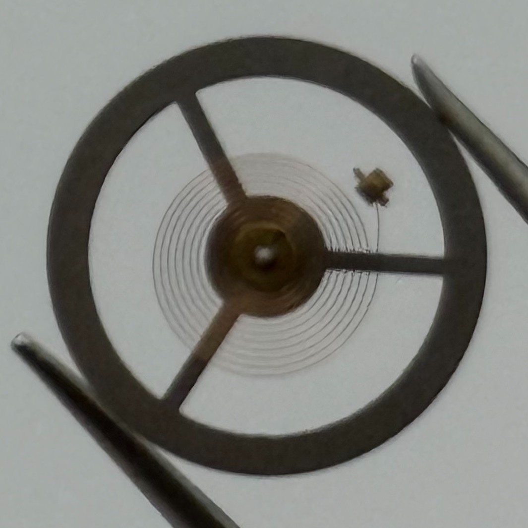 EB 8800 Balance Wheel Complete And Spring 12’’’ Renata 1309 Watch Movement Parts