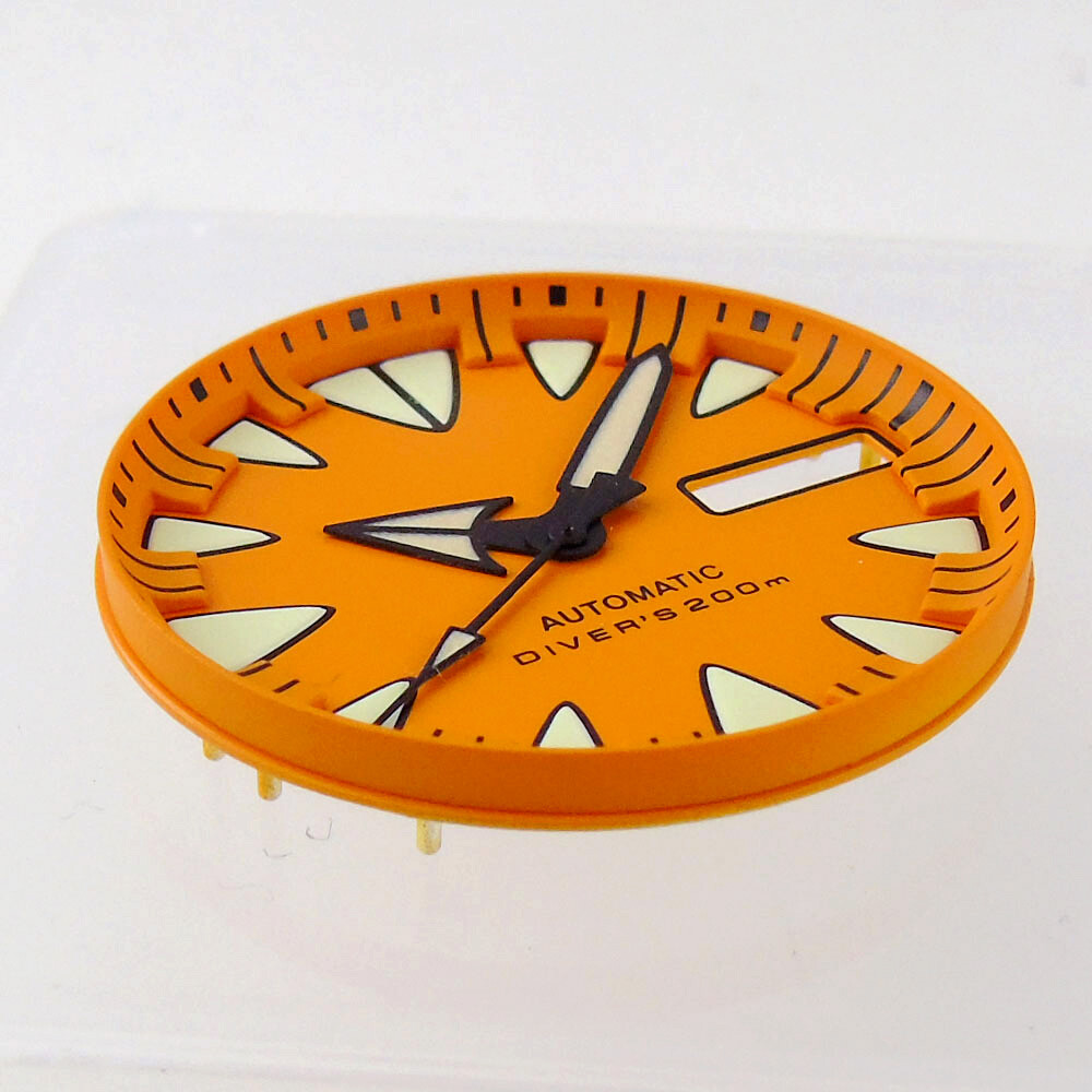 29mm Tandorio Blue Orange Red Yellow Dial Chapter ring Fit Japan NH36A movement