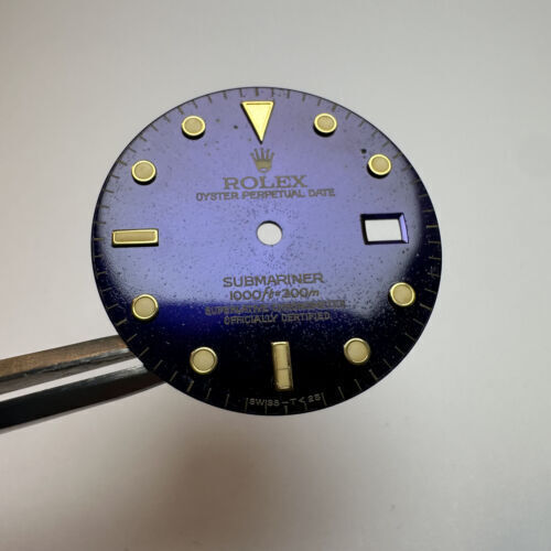 Rolex Submariner 16613 16618 Tropical purple dial as pics