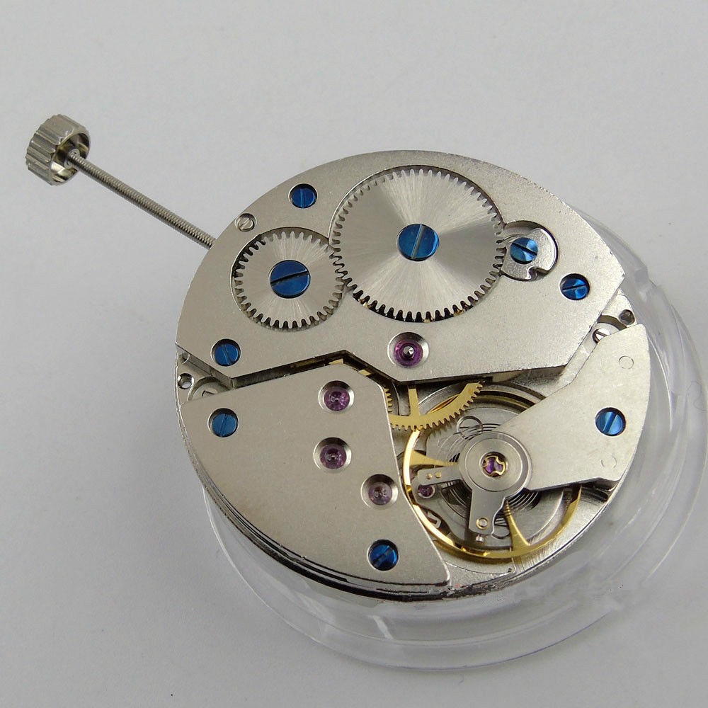 17-Jewel 2-Hand Mechanical Hand Winding Watch Movement For Tianjin 6498 ST3620