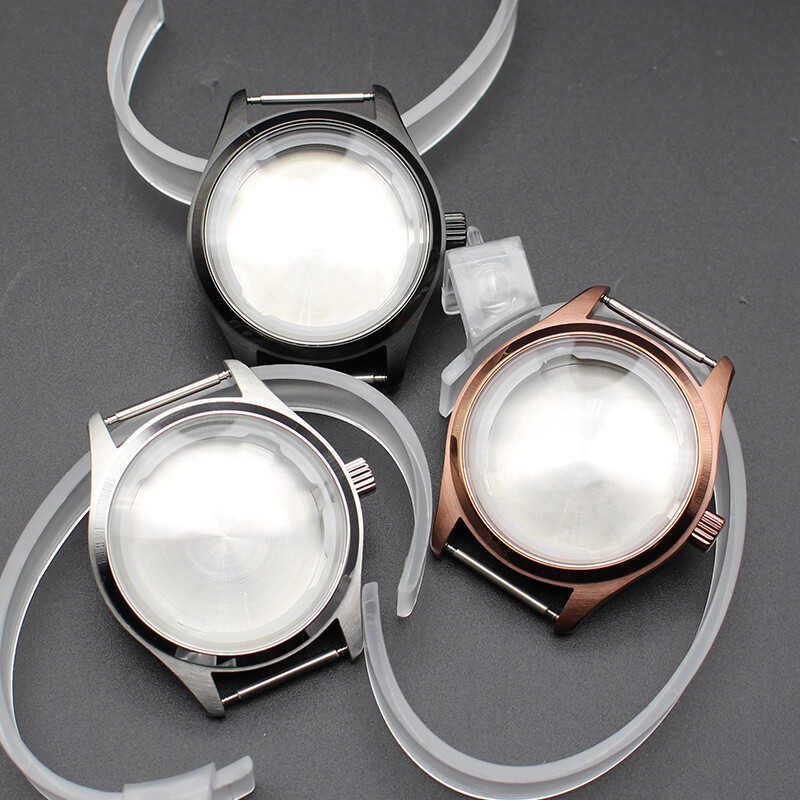 40mm Pilot 316 stainless steel watch case For Japanese NH35 nh36 nh38 Aviator