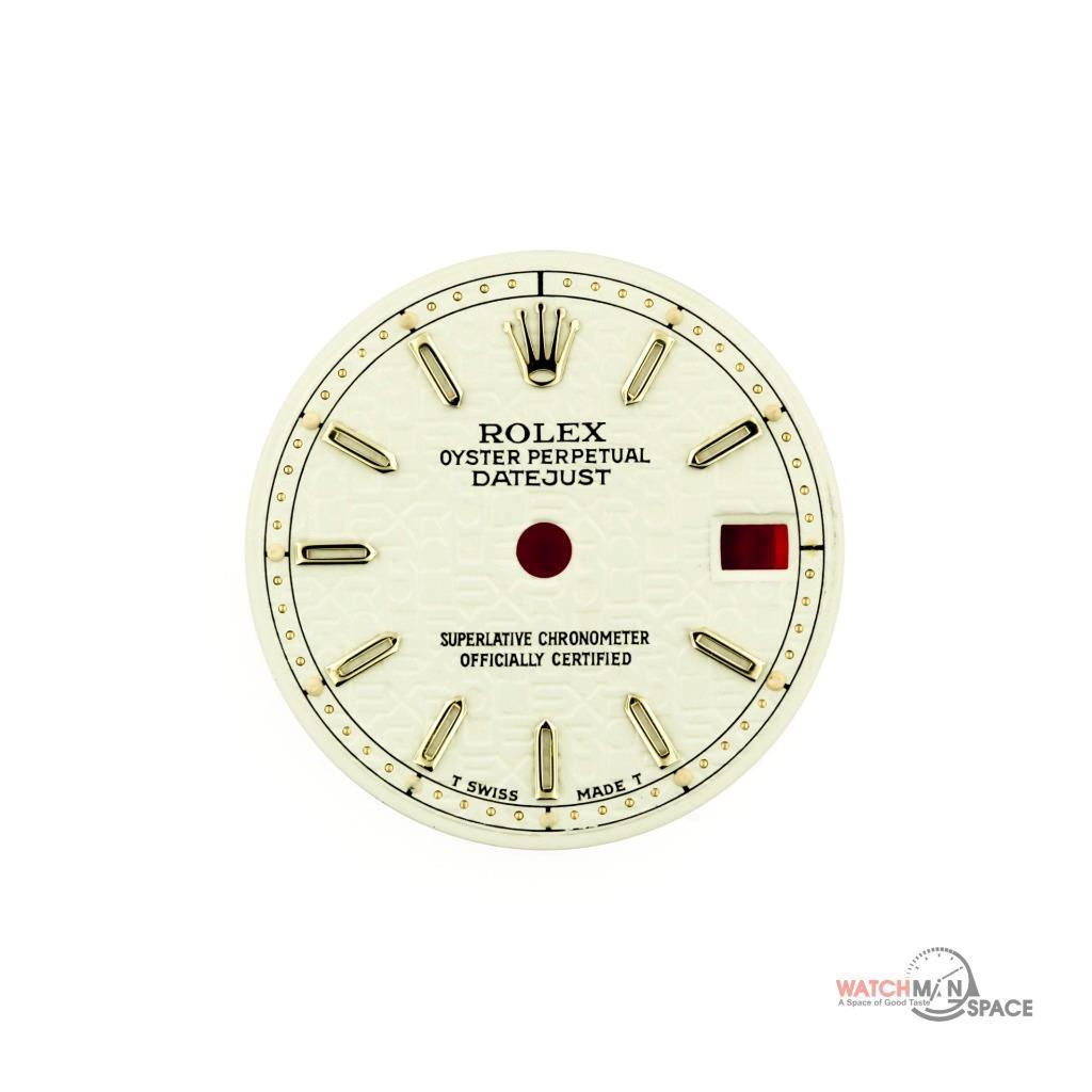 Original Lady Rolex Datejust 69173 79173 6916 Ivory Jubilee Dial 2/T #D92