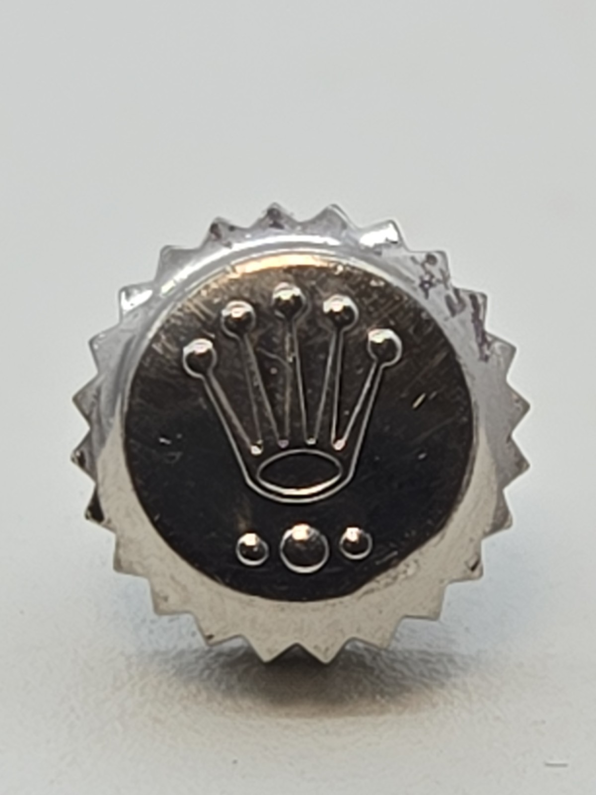 Rolex Crown, 7mm , 24 704 9, 116719,116529 18k White Gold ,AAAA Condition