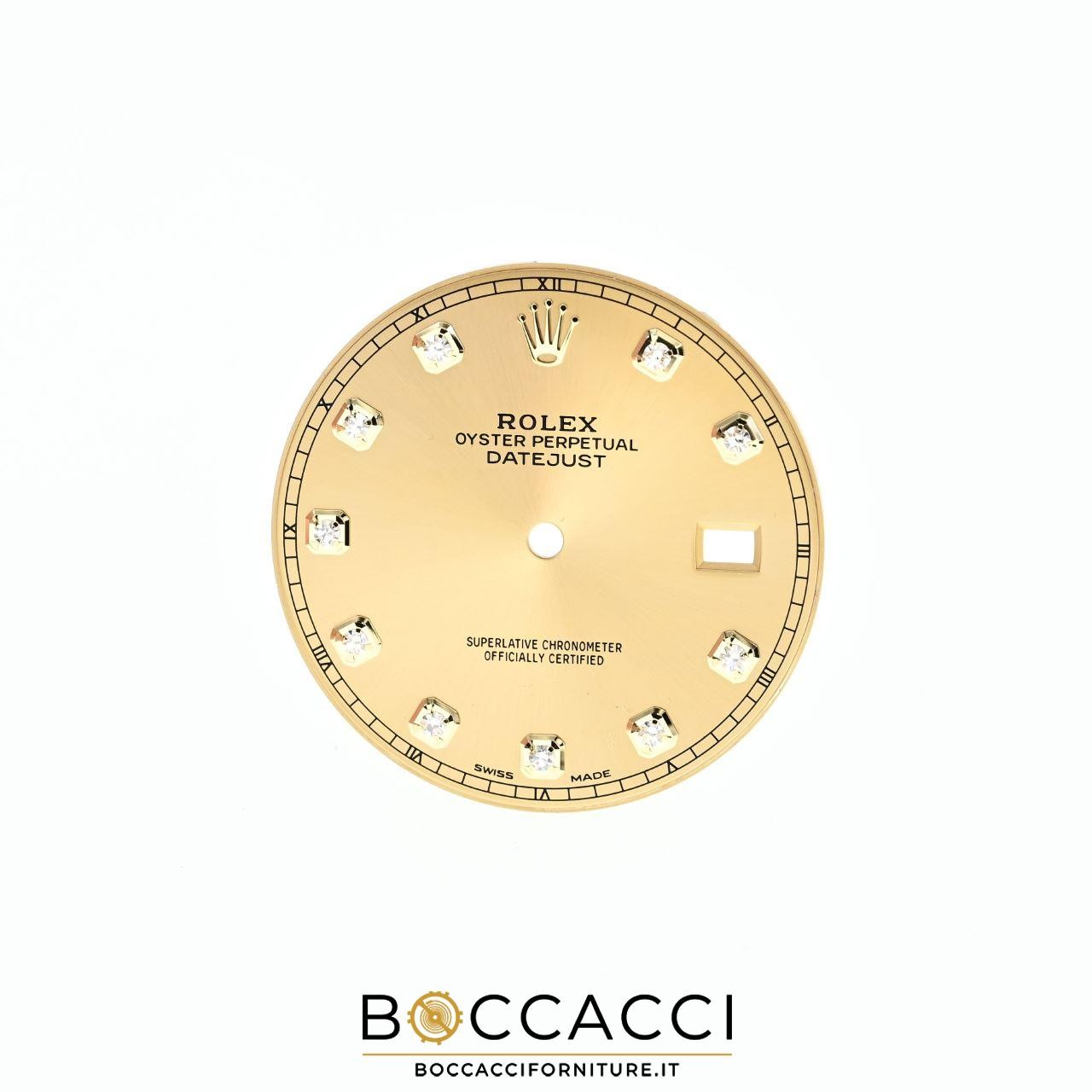ROLEX Factory Champagne Diamond Dial for Datejust 41 126333 126303 (EXCELLENT…