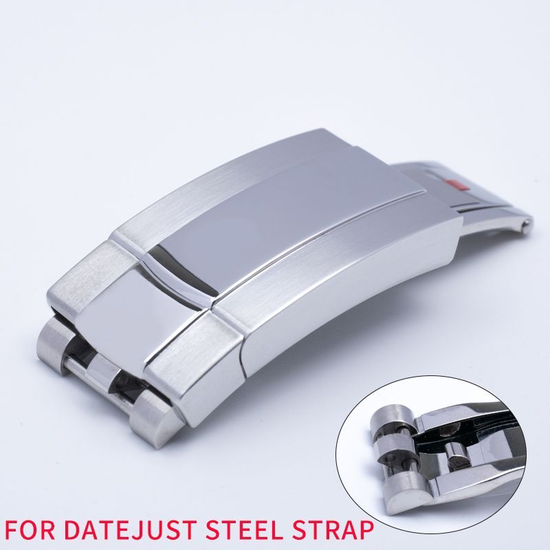 904L Stainless Steel Folding Slider Buckle Fits Rolex Submariner Daytona GMT