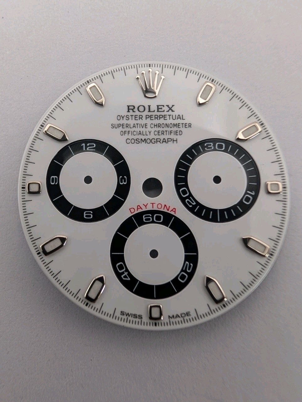 Rolex White Panda Dial For Daytona Model Ref 116500