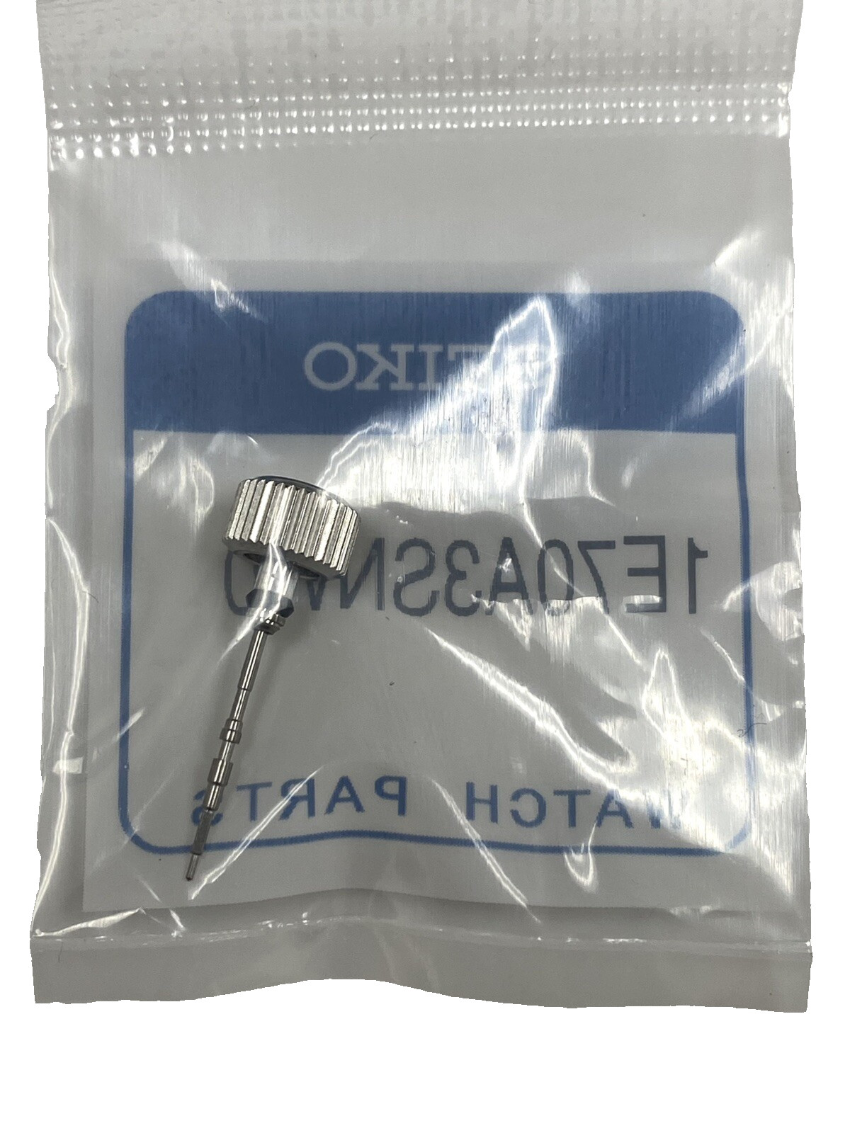 ORIGINAL SEIKO CROWN 1E70A3SNW0 for SKX007/009/011/173, 7S26-0020, 0029