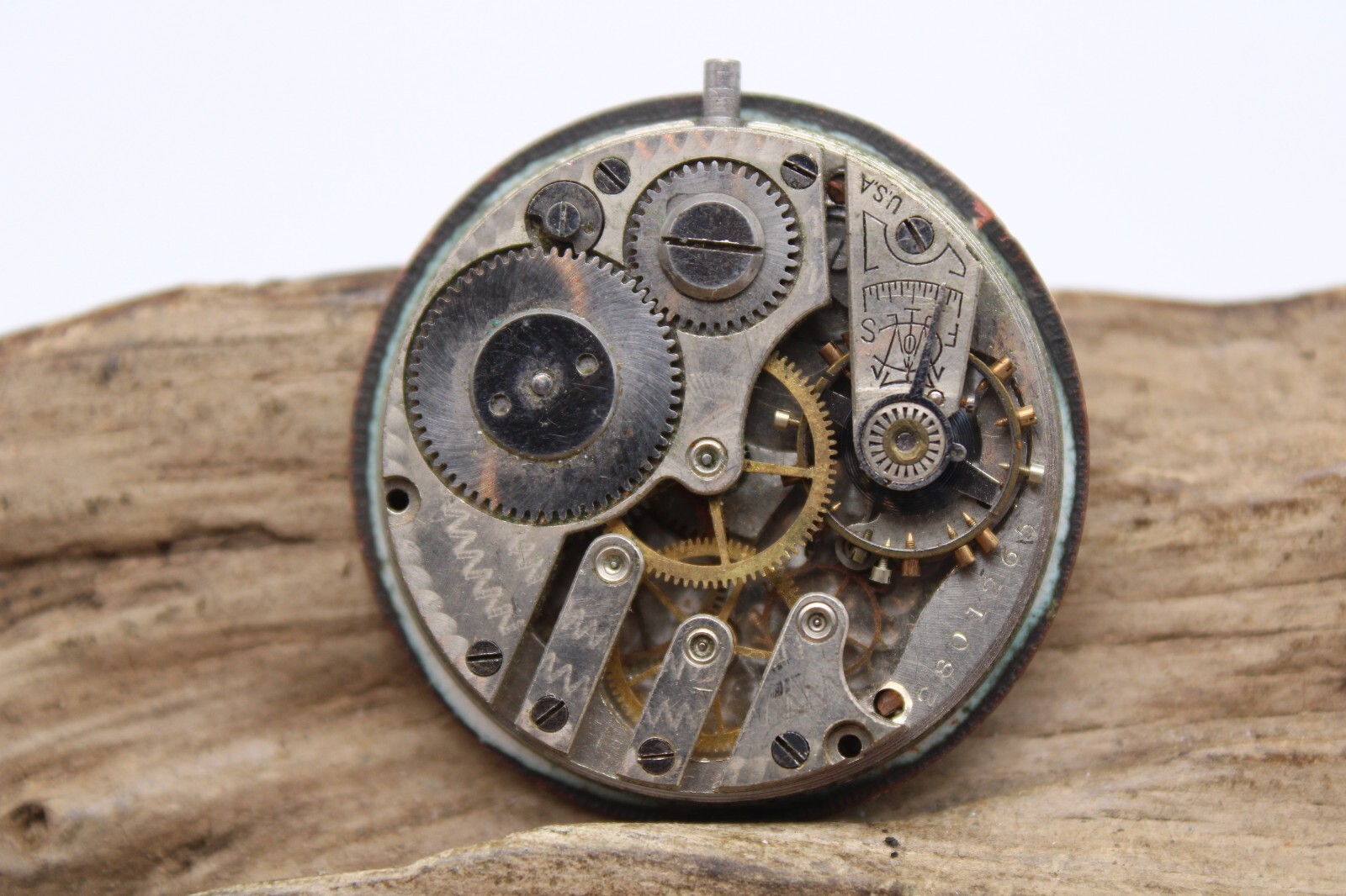 TRENTON WATCH Co. 2801265 MEN’S POCKET WATCH MOVEMENT 37.3mm FOR REPAIR (SL)