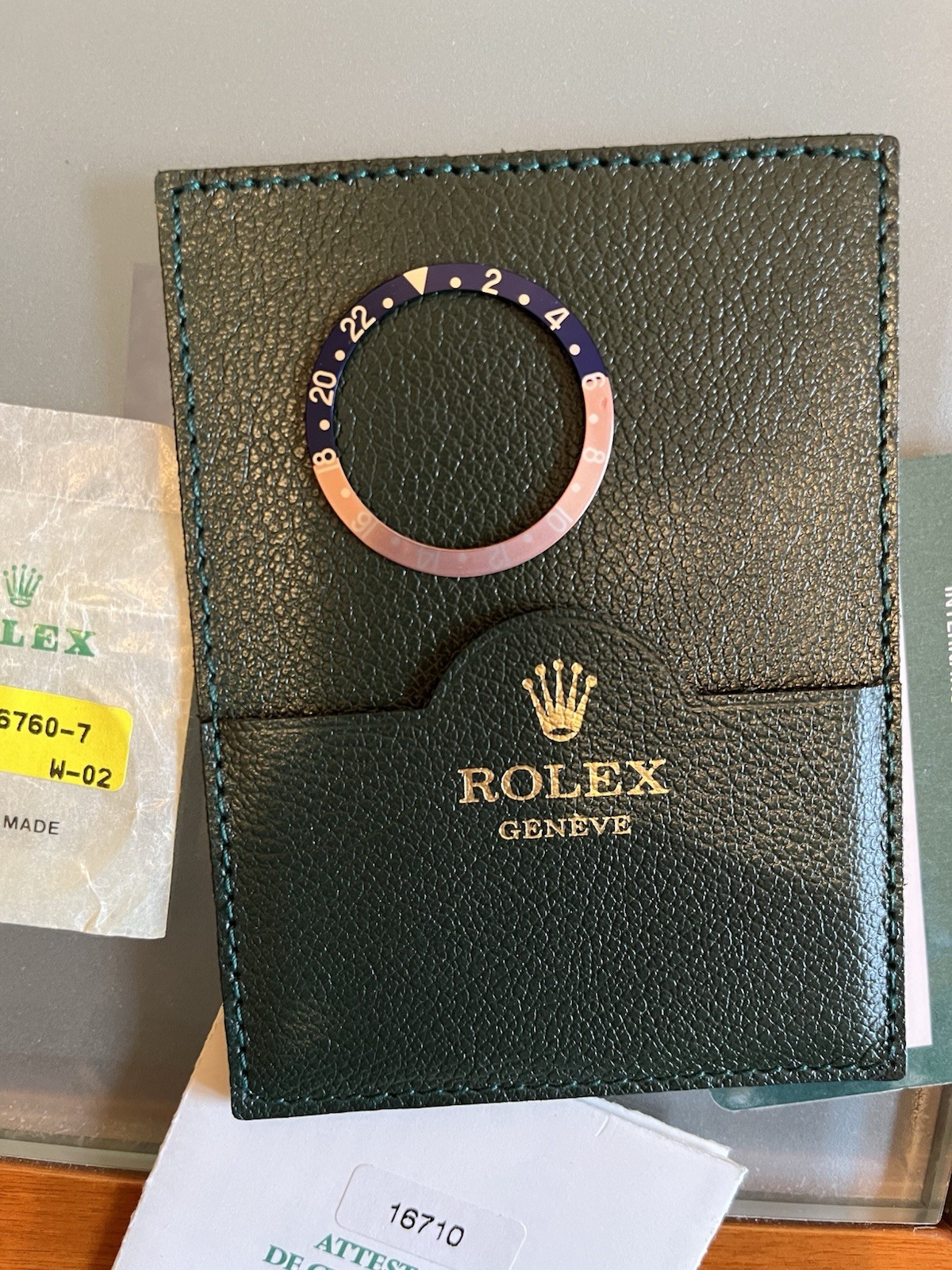 Rolex Original GMT Master II Pepsi bezel