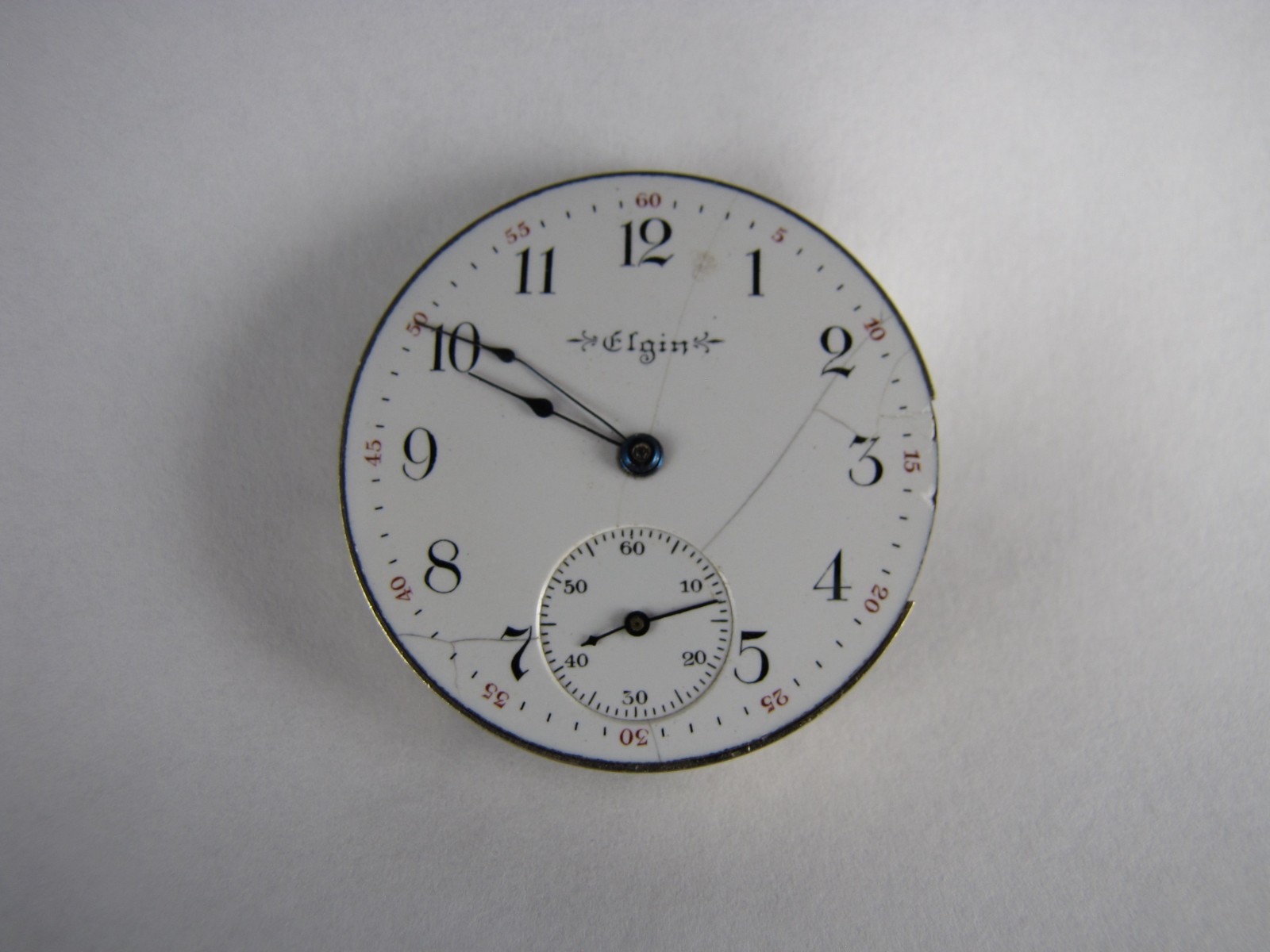 Antique 1901 Elgin Grade: 216 Model 2 6s 15j Pocket Watch Movement-Repair