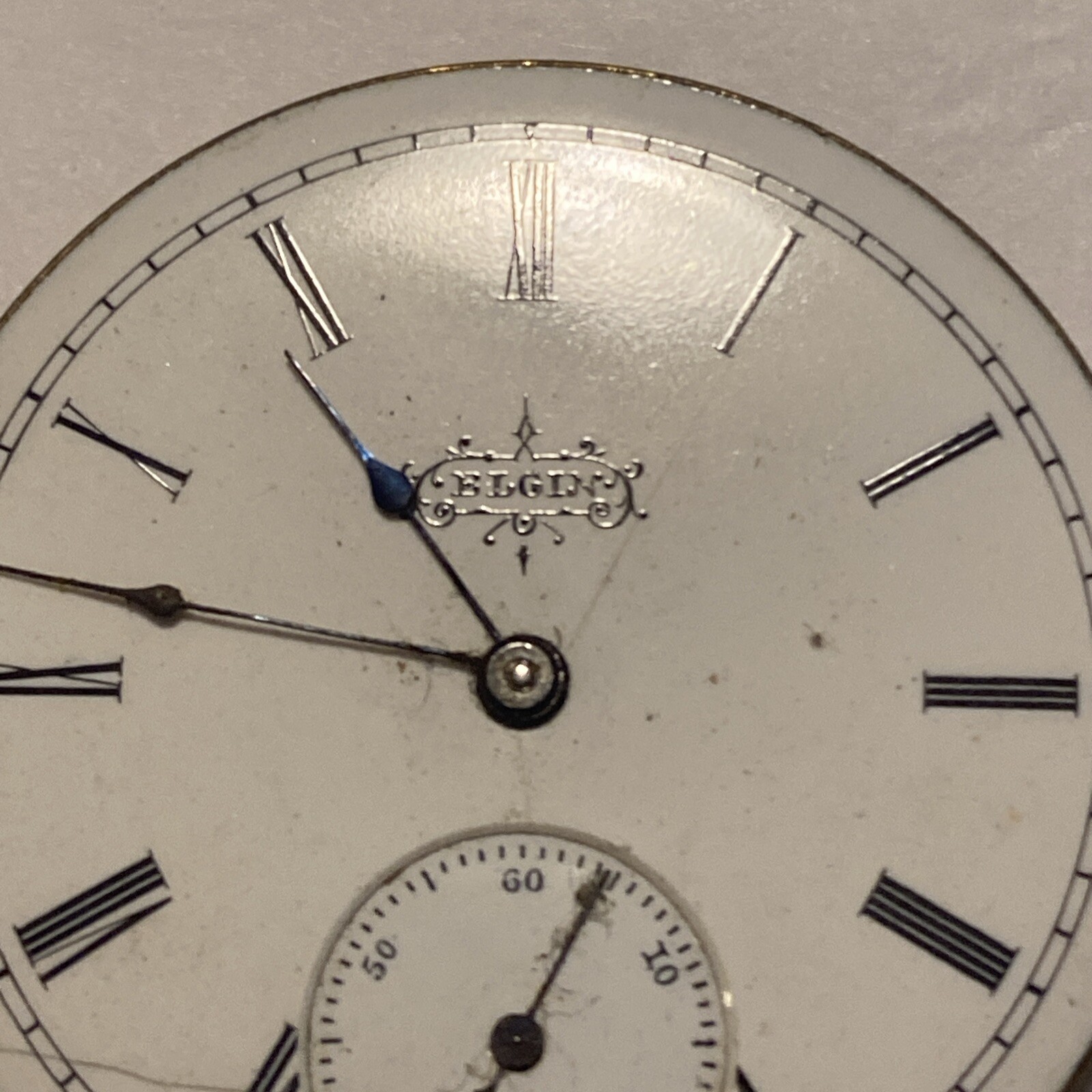 Elgin 6 Size Movement 11 Jewel For Parts Or Repair Grade 118 Mod. 2 Class 56 HC