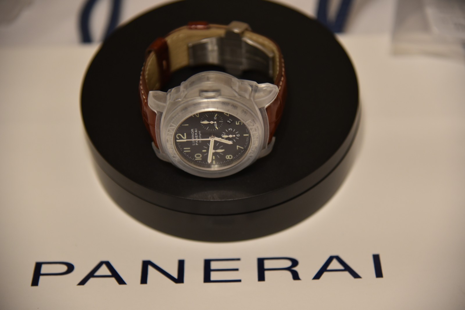 Genuine OFFICINE PANERAI LUMINOR 44MM Case Bezel Crown Guard Protector Silicone