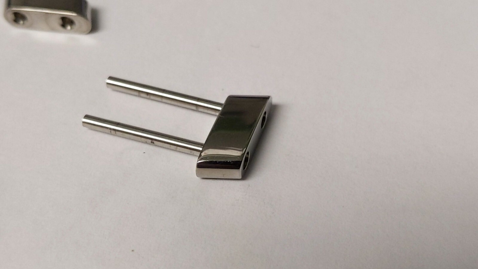 Genuine Breitling watch links 550.101, angled 11mm S/S pre-owned, 3 pieces and p