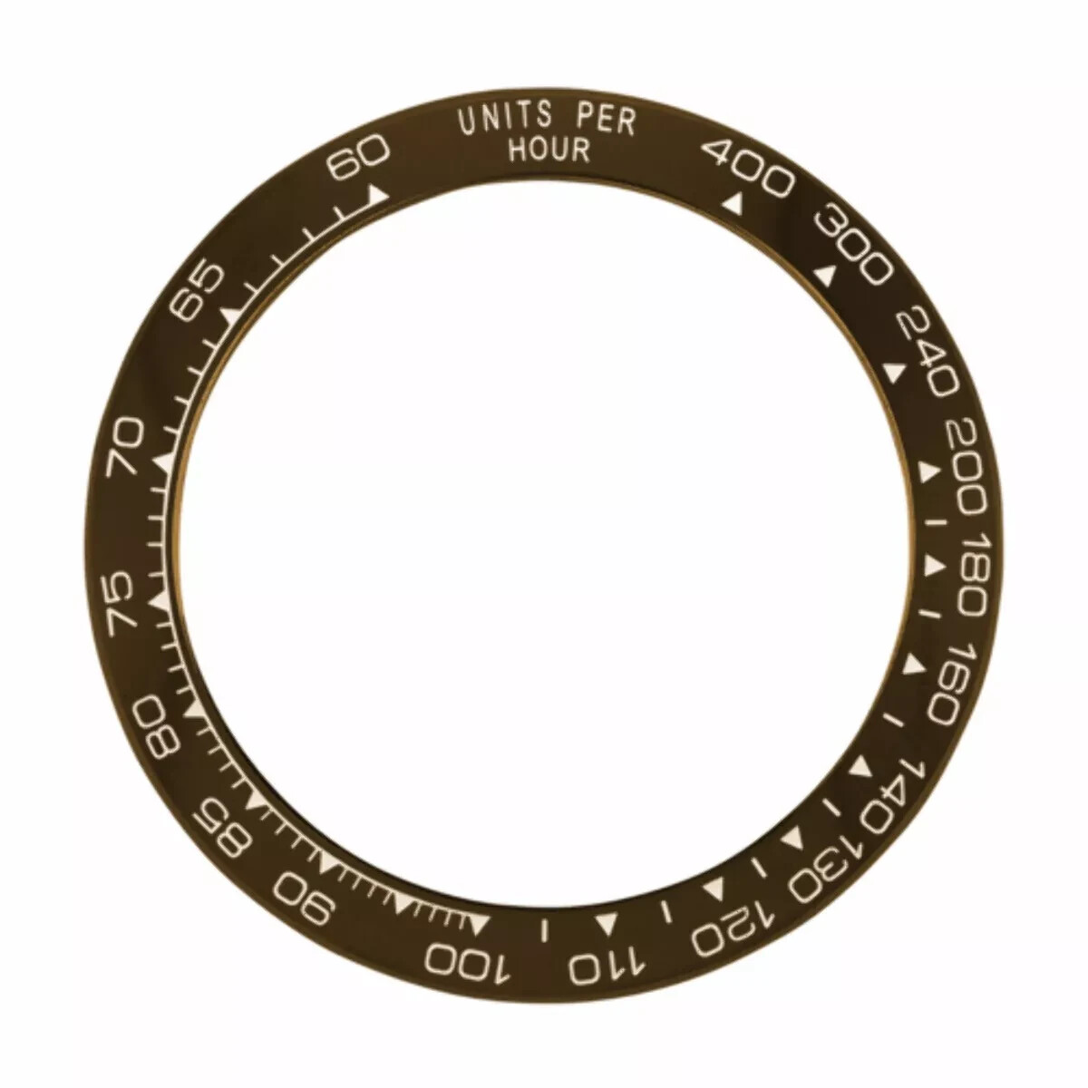 Ceramic Bezel Insert For Daytona Rolex 116523, 116505, 116515, 116506 Brown