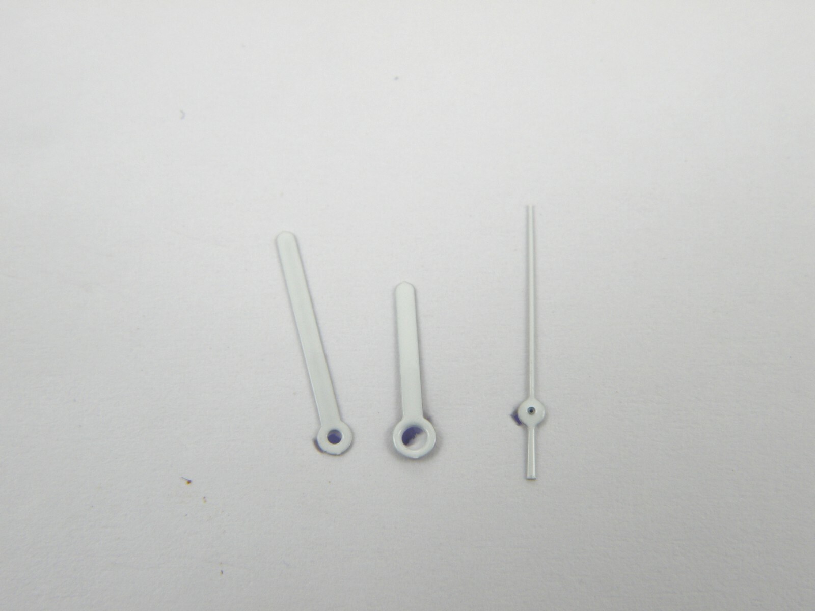 Watch Hand 3 Set White Index Hands 120 / 70 / 20 ETA Ronda Quartz