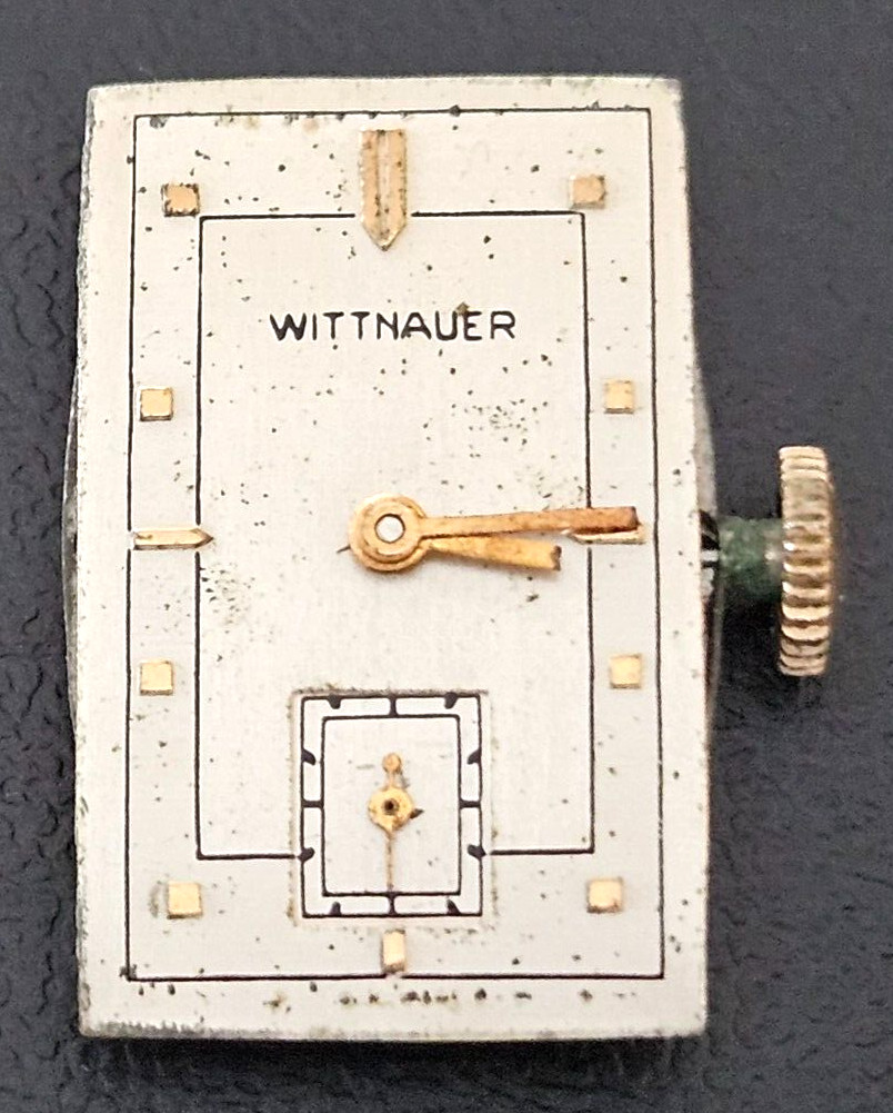 WITTNAUER 7TN 17J SWISS WATCH MOVEMENT (BALANCE RUNS WITH ROTATION) LOT.325