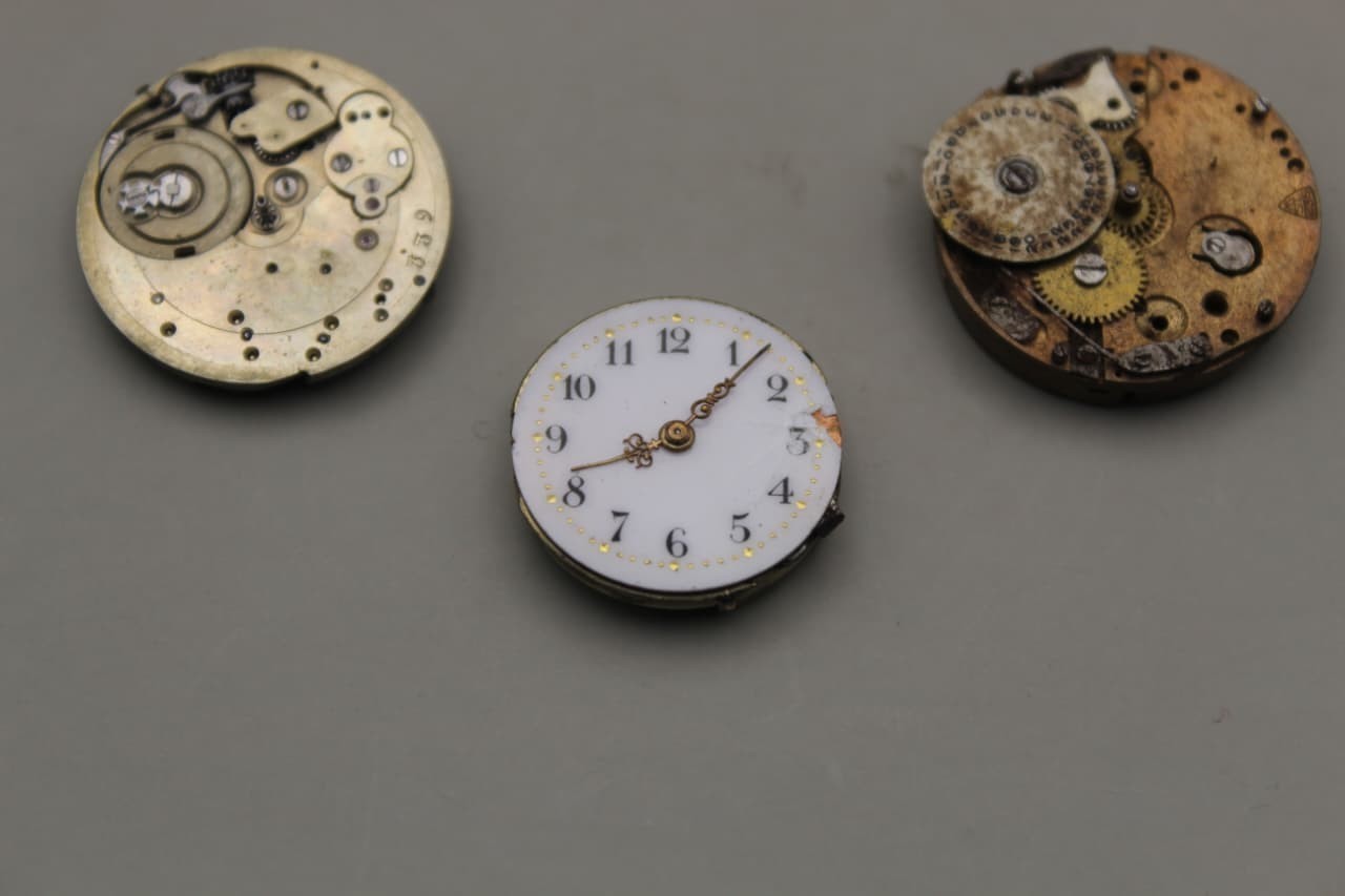 3 HIGH END pocket watch LeCoultre Vacheron or Patek MST235 For parts or project