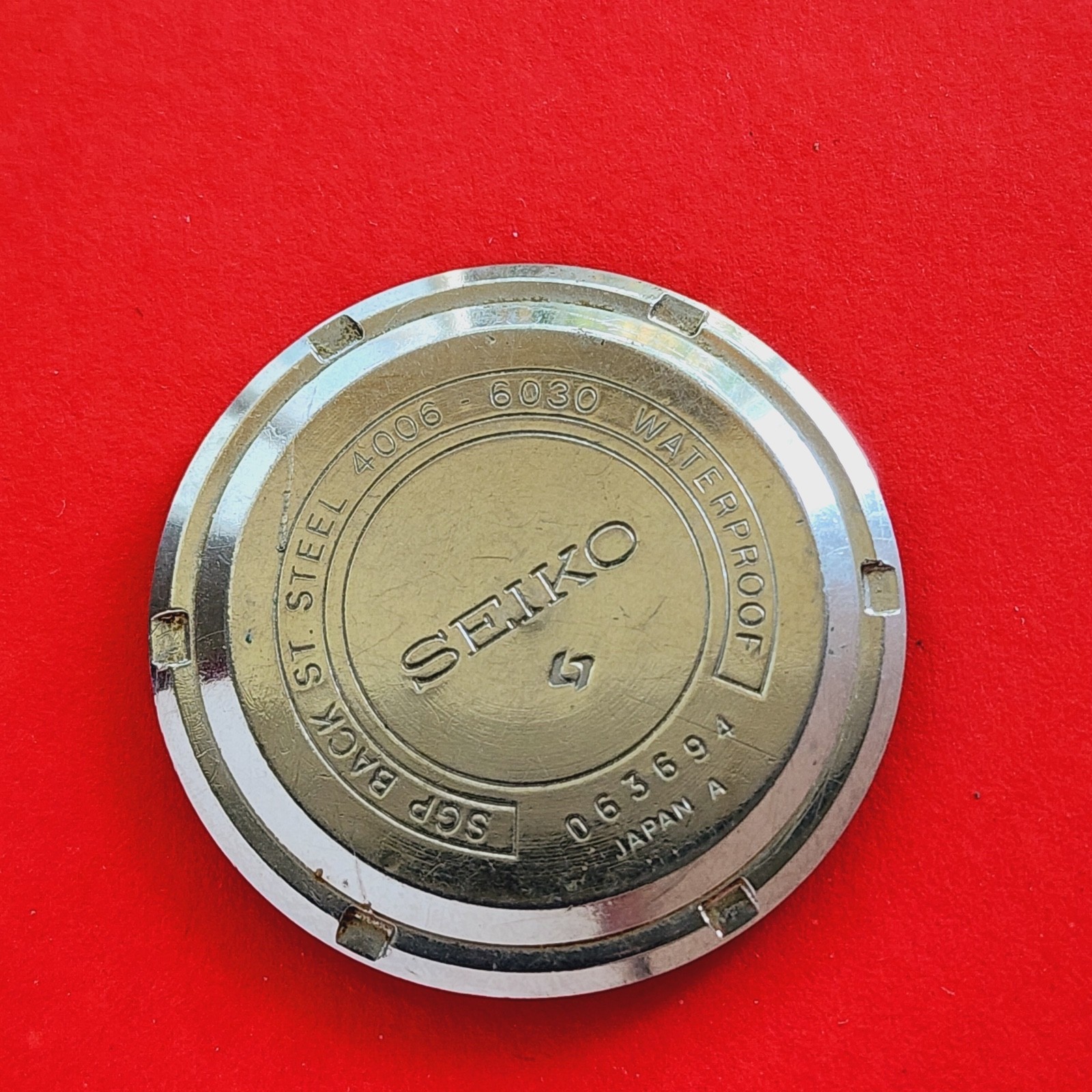 Seiko Bellmastic Caseback 4006-6030 4006 6030 For Automatic Mens