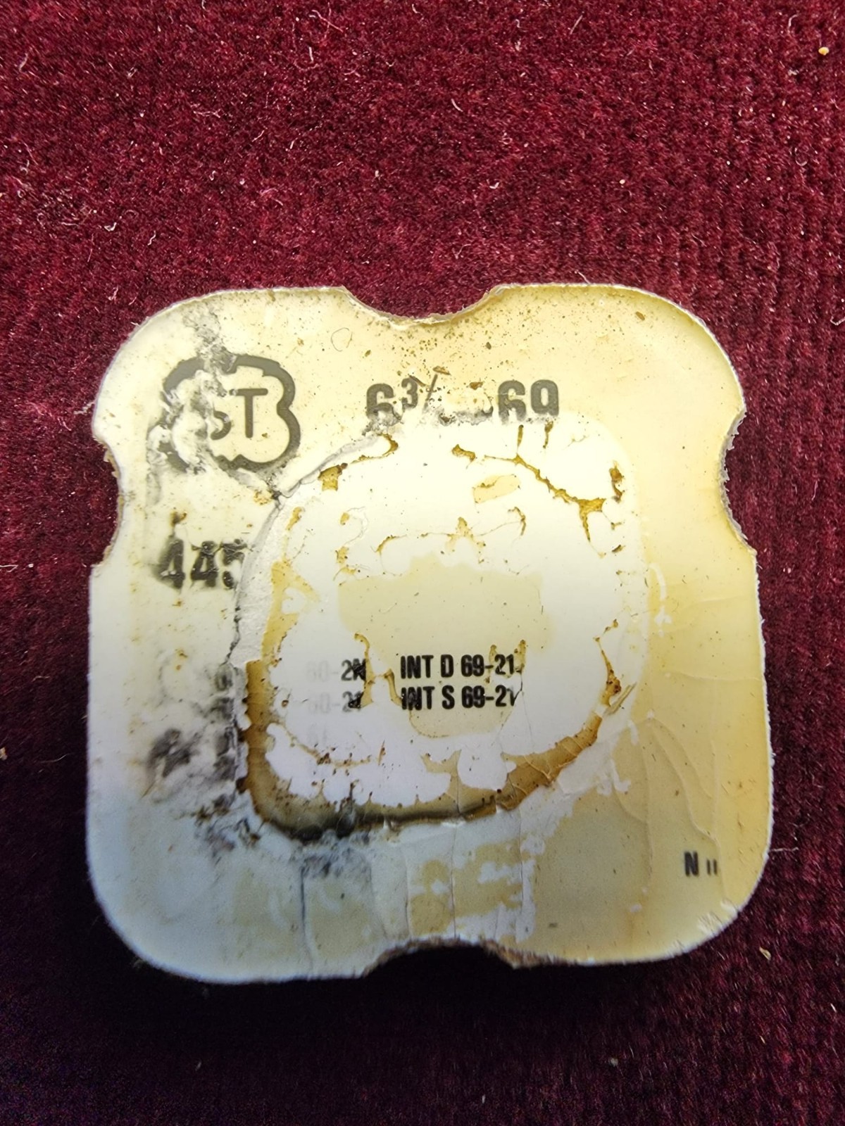 Vintage ST 6¾–69 Balance Cock Parts #445 – Swiss Watch Repair Lot (3 Packs)