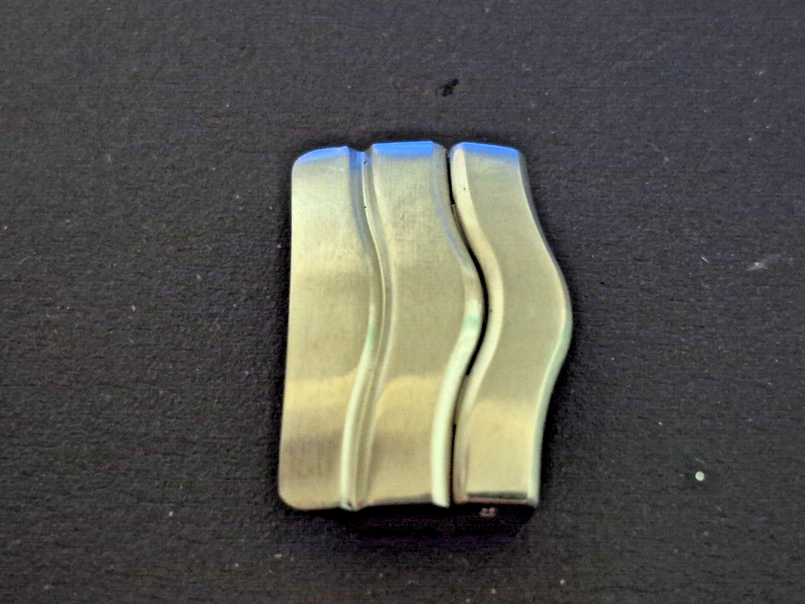 EBEL CLASSIC WAVE BAND BRACELET END LINK STEEL for 22mm wide case lug
