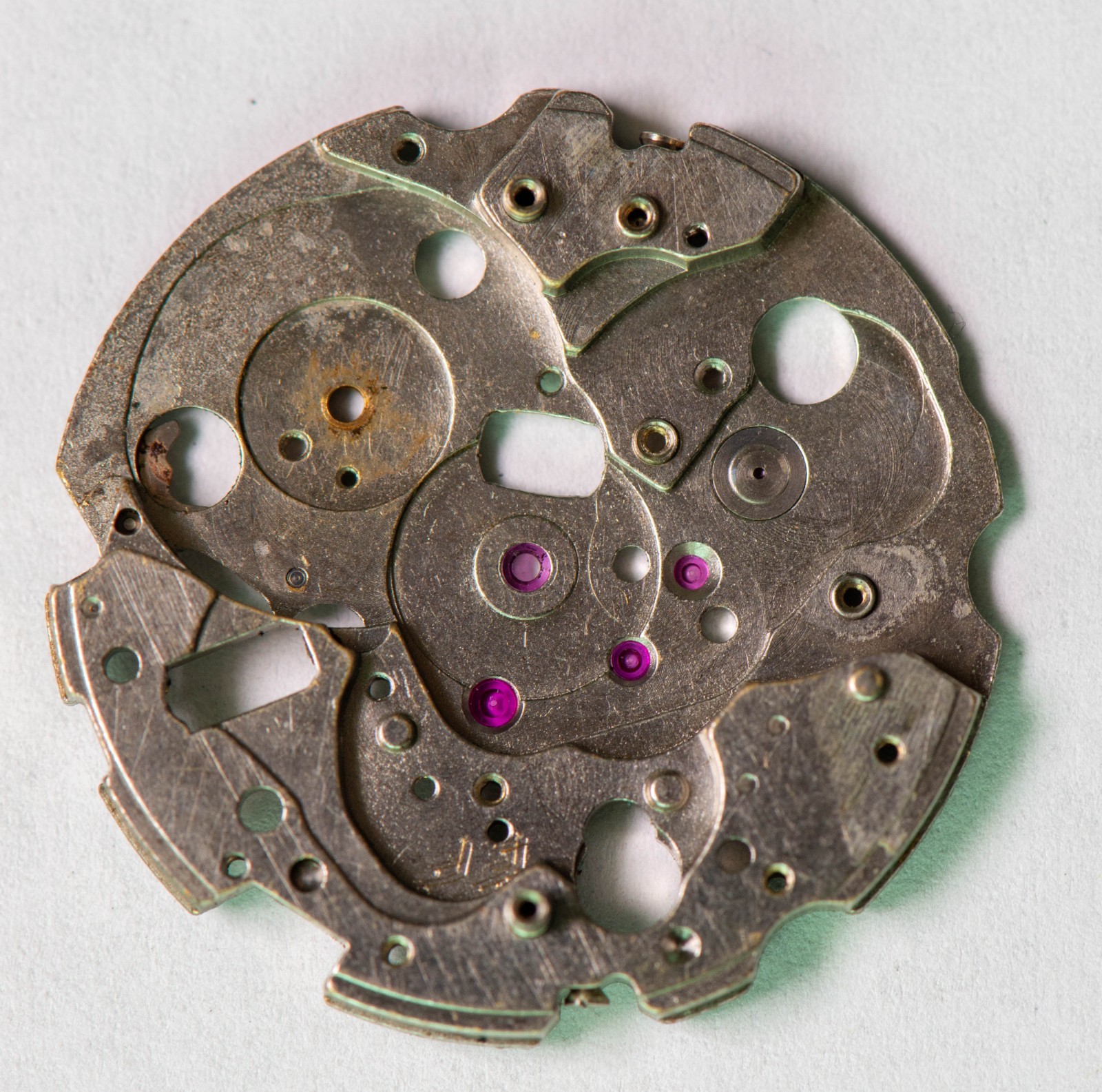 Seiko 6139B 0100 Main Plate Parts, Repair