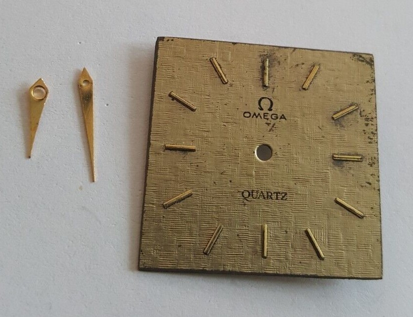 Omega Dial For Caliber 1380 + Hour and Minute Hands