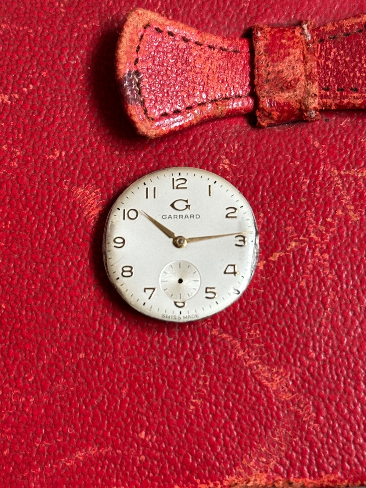 Vintage Gents Garrard Watch Movement Spares Repairs