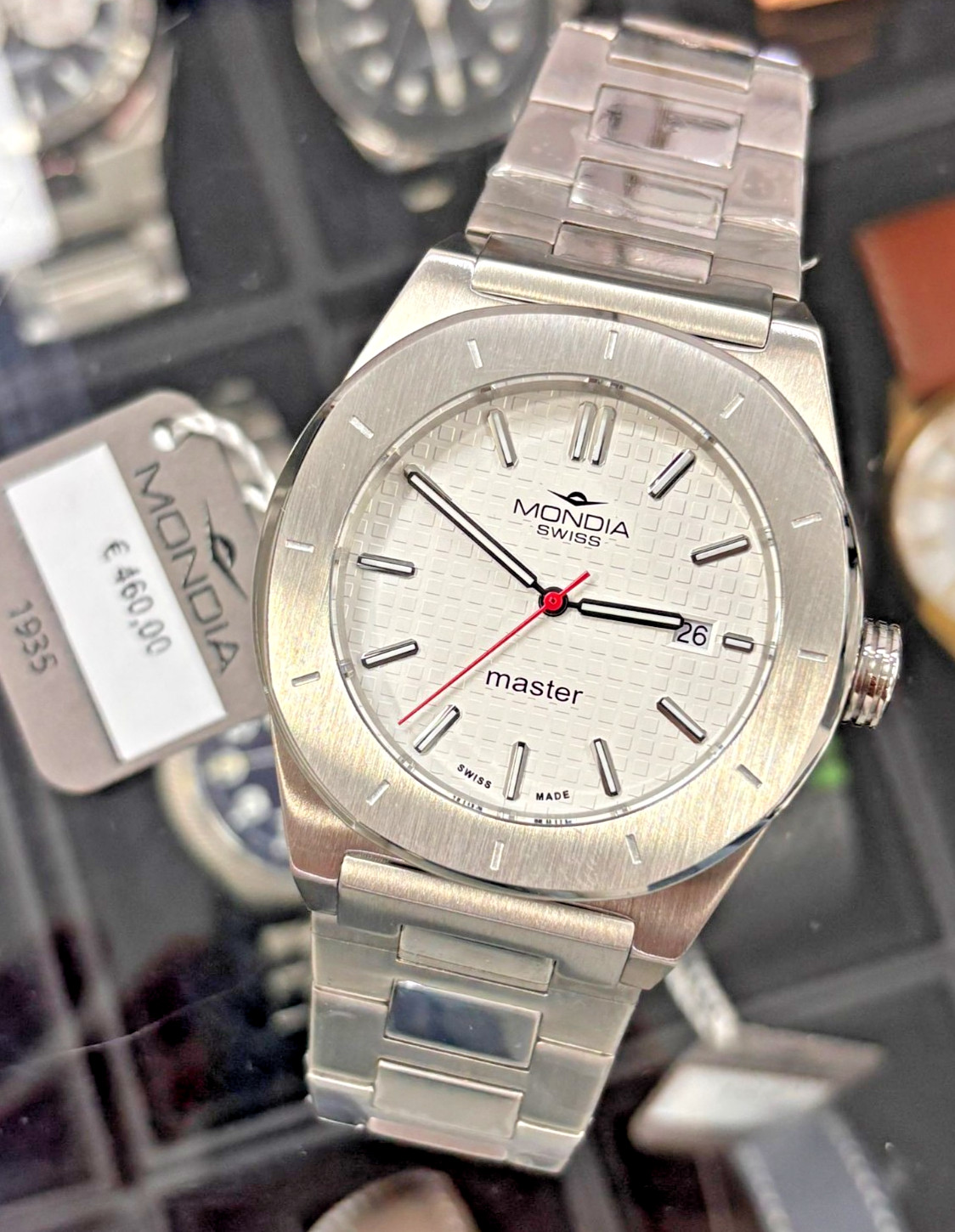 Mondia Master Sport MS-731-SS-11SL-CM Quartz Watch New