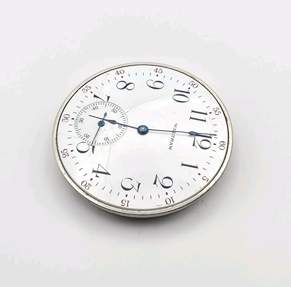 1906 Waltham Model 1894 Grade No. 220 15J 12s Pocket Watch Movement For Repair