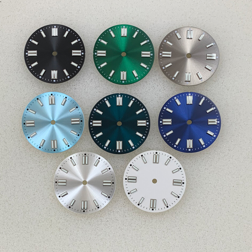 sunburst watch dial 28.5mm Luminous fit NH35 NH36 ETA2824 2836 Miyota8215 DG2813