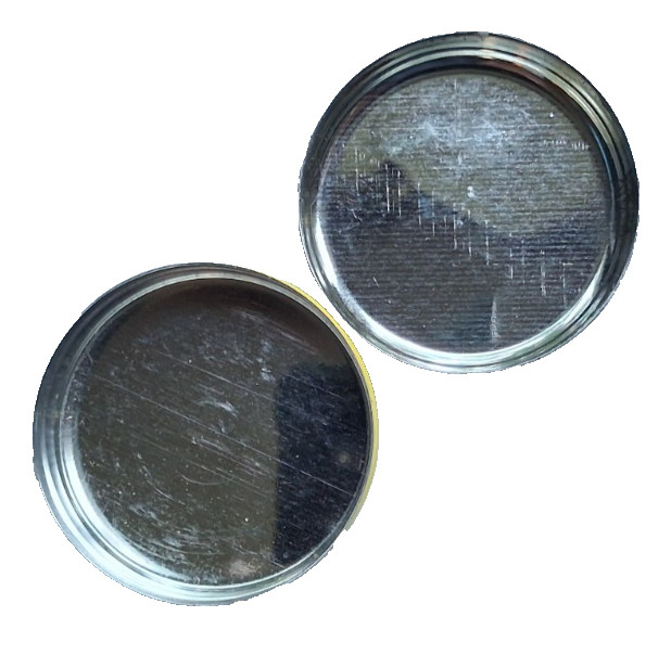 Swartchild & Company Watch Parts Tin Advertising litho Large 45.5MM