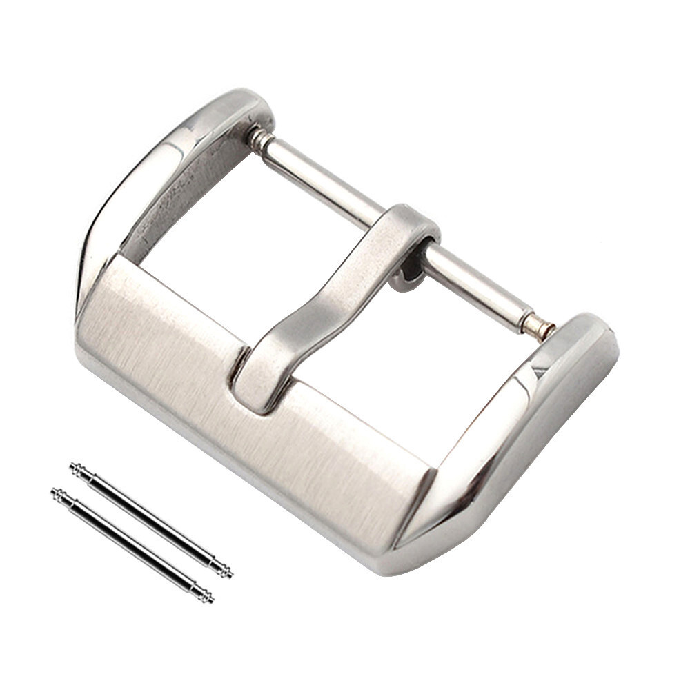 304L Stainless Steel Tang Buckle for Watch Strap Band 10 12 14 16 18 20 22 24 MM