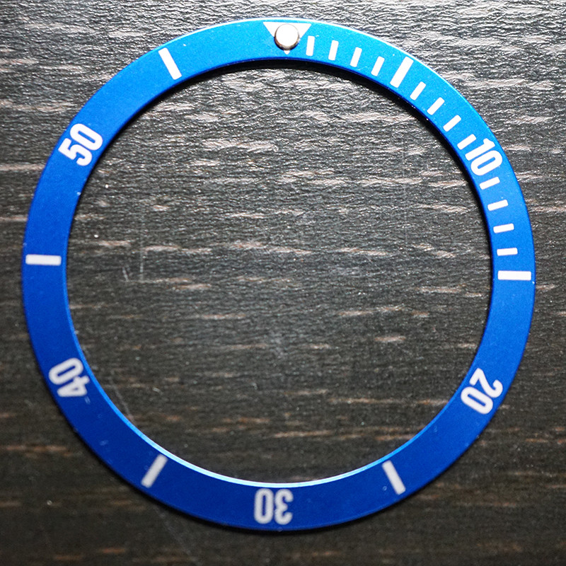 Seiko Custom SKX007 SKX Bezel Insert Blue Mod Parts