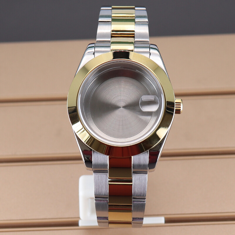 36mm/40mm Explorer Watch Case+Oysters Strap For Seiko NH35 Miyota 8215 Movement