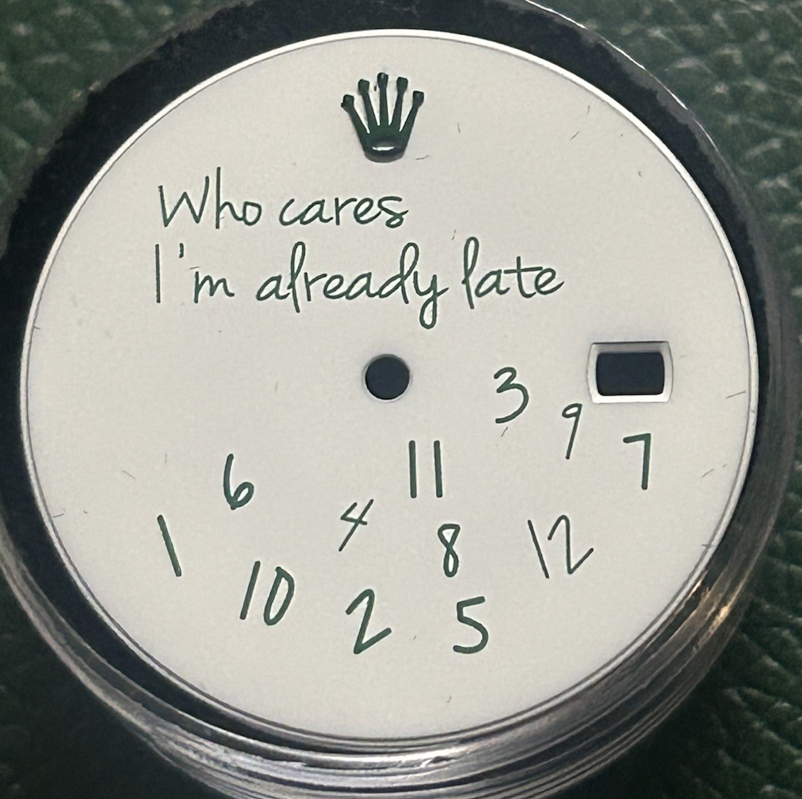 Custom Tardy Logo Dial For Rolex 41mm Datejust 126300, 126334, 126333 & 126303