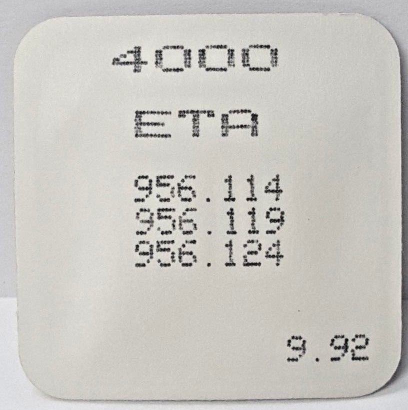 AUTHENTIC BRAND NEW SEALED ETA 4000 ELECTRONIC CIRCUIT 956.114, 956.119, 956.124