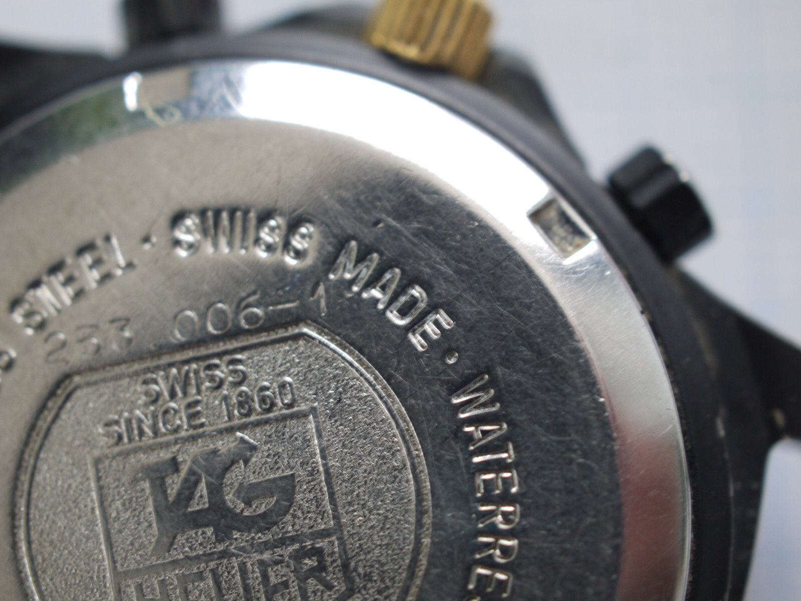 Tag Heuer Professional 2000 Chronograph Diver ref.253.006-1 CASE Ø36mm x 43mm