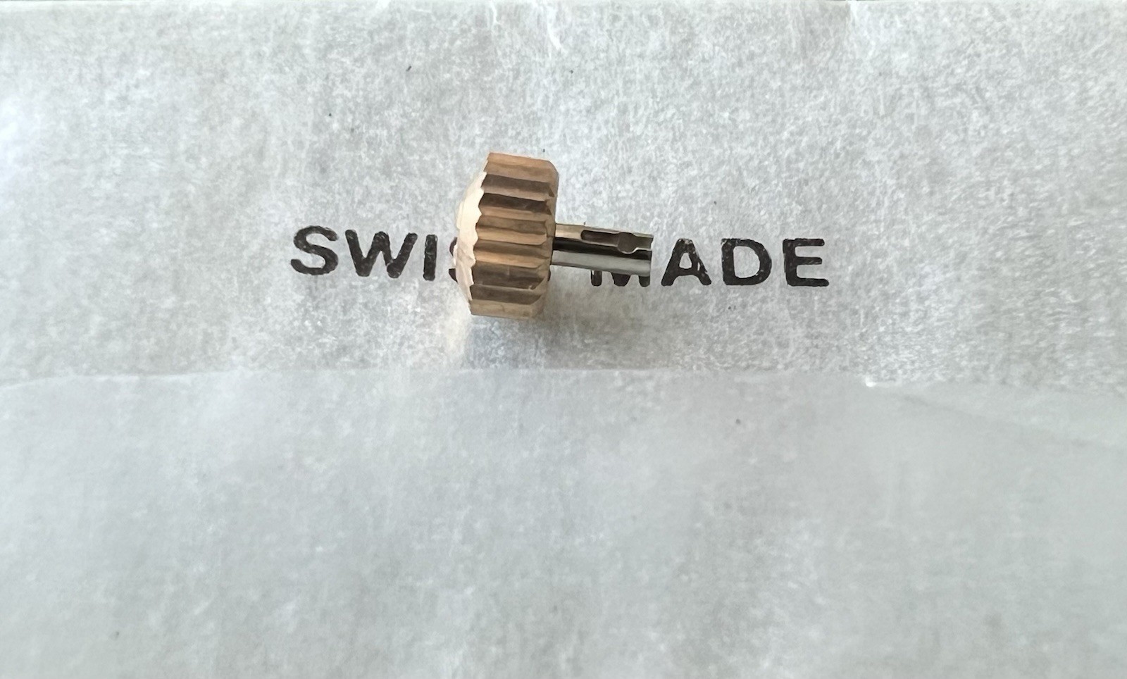 Genuine OMEGA Rose Gold Watch Crown 4.4 mm OC#1712