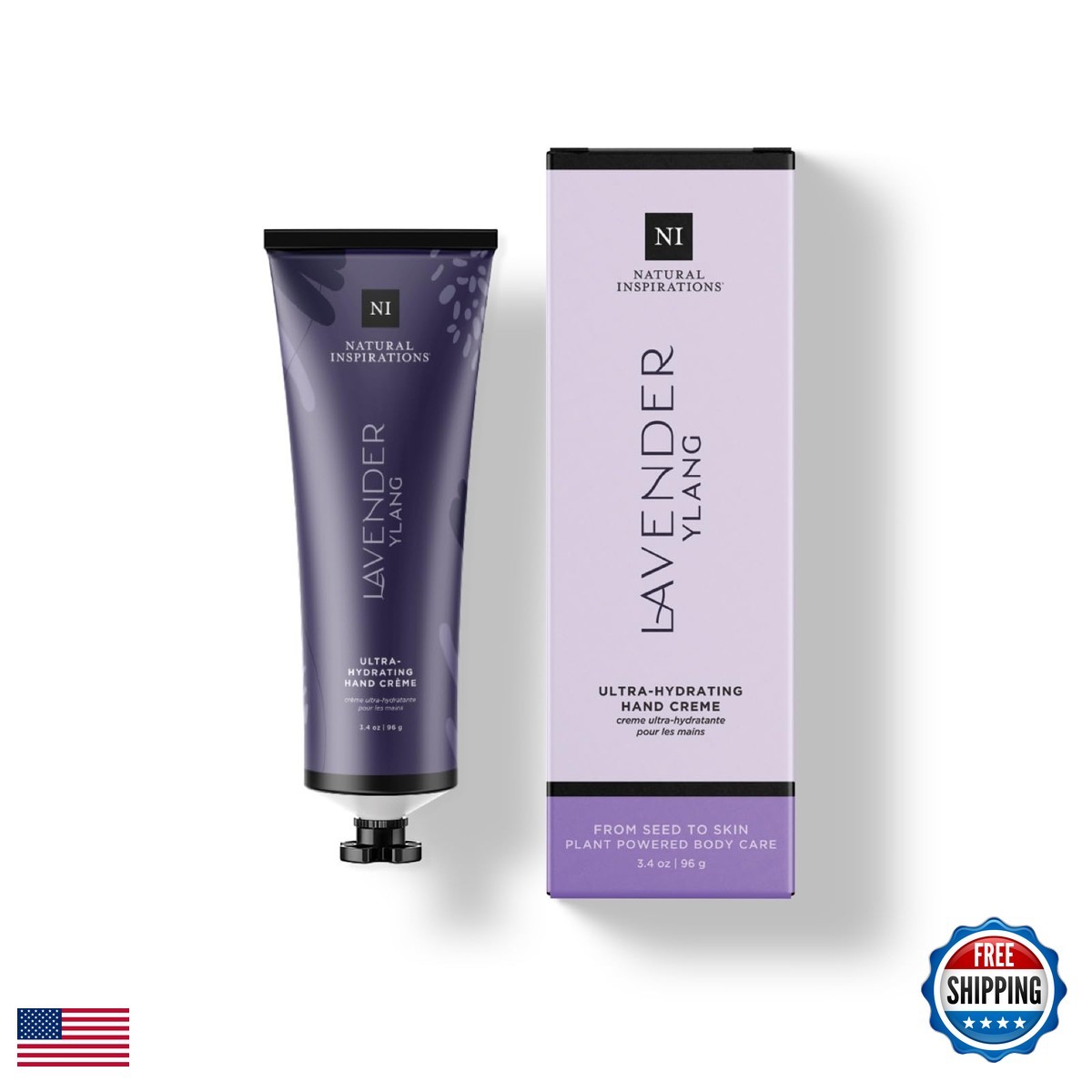 Natural Inspirations Lavender Ylang Ultra-Hydrating Hand Crème 3.4oz