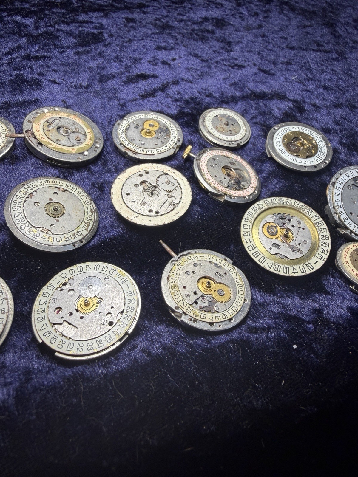 VTG Org European Watch Bodies 15pcs Steampunk Art Craft #W002
