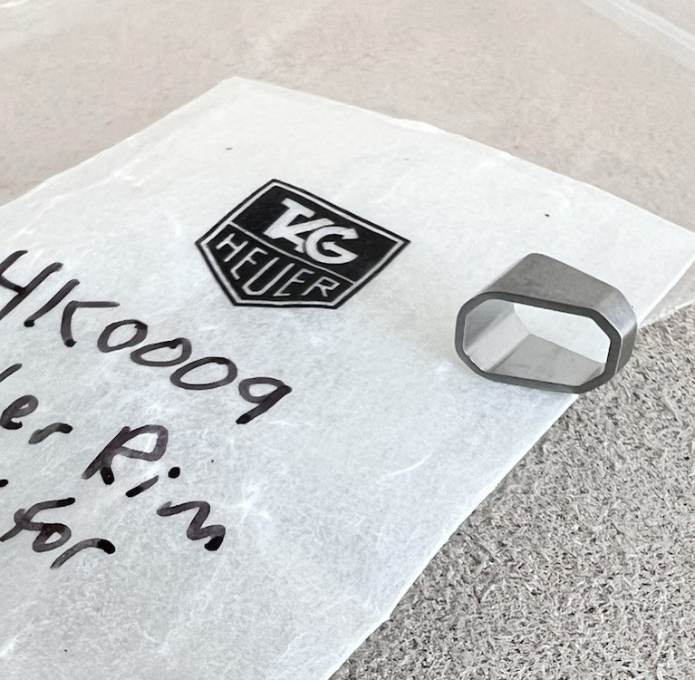TAG HEUER MONACO CHRONOGRAPH PUSHER RIM COVER NOS REF HK0009 SEALED NEW