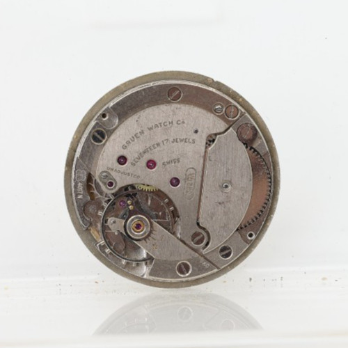 GRUEN PRECISION CAL. 522 CA, F 4017N WRIST WATCH MOVEMENT FOR REPAIR (FV)