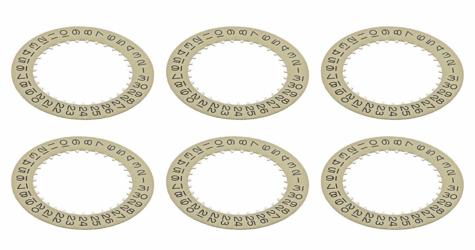 Champagne Replacement Date Disc For Rolex Datejust Air-King Explorer 3130 3135